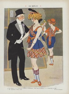 Stara Szkocja. Ilustracja do Le Rire