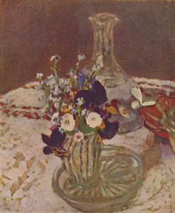 Bukiet Bratek, Niezapominajek i Stokrotek Około 1900, c1900, 1946 autorstwa Edouard Vuillard