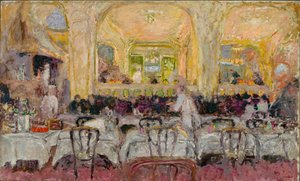 Café Wepler autorstwa Edouard Vuillard