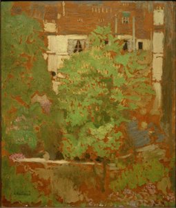 E.Vuillard, Kastanienbaum autorstwa Edouard Vuillard