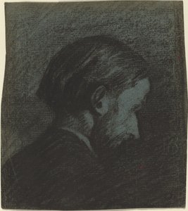 Głowa brodatego mężczyzny, 1889. autorstwa Edouard Vuillard