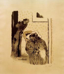 Drzemka lub rekonwalescencja autorstwa Edouard Vuillard
