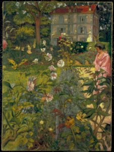 Ogród Vaucresson autorstwa Edouard Vuillard