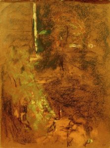 Plac Vintimille w porannej mgle autorstwa Edouard Vuillard