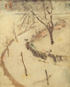 Zima na placu Berlioz autorstwa Edouard Vuillard