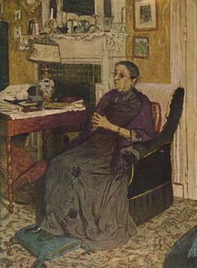 Pani Kapferer 1919, 1919, 1946 autorstwa Edouard Vuillard
