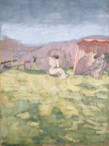 Na plaży autorstwa Edouard Vuillard