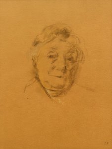 Portret Madame Bénard od frontu autorstwa Edouard Vuillard