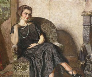Portret pani Fridette Satton, 1923 autorstwa Edouard Vuillard