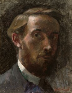 Autoportret, lat 21 autorstwa Edouard Vuillard