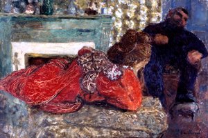 „Szlafrok”, 1897 autorstwa Edouard Vuillard