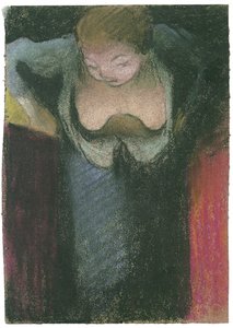 Piosenkarz, 1891-1892 autorstwa Edouard Vuillard