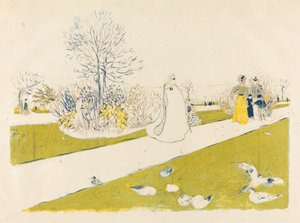 Ogród Tuileries Ogród Tuileries, opublikowana w 1896 r. autorstwa Edouard Vuillard