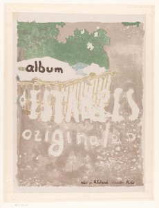 Titelprent voor: Album oryginalnych grafik z galerii Vollard, vol. 2 Album oryginalnych wydruków (tytuł na obiekcie) autorstwa Edouard Vuillard
