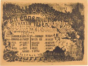 Wróg ludu autorstwa Edouard Vuillard