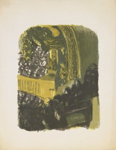 Galeria w gimnazjum (litografia kolorowa) autorstwa Edouard Vuillard