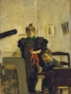 Vallotton u Natansonów”, 1897 autorstwa Edouard Vuillard