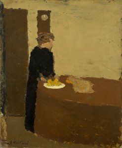 Kobieta w czerni autorstwa Edouard Vuillard