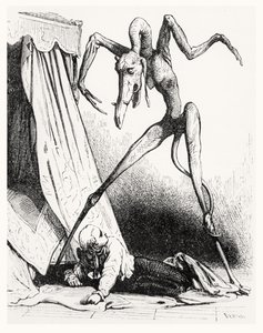Ilustracja do Zakochanego Diabła, 1845