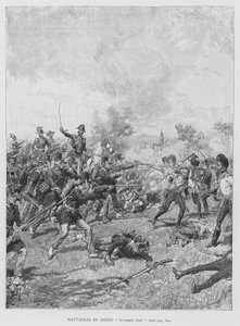 Bitwa pod Goito, 30 maja 1848 (grafika)