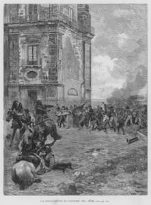 Rewolucja w Palermo w 1820 r. (grafika)
