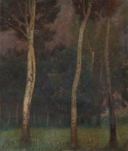 Krajobraz drzew w Dolnej Austrii autorstwa Eduard Ameseder