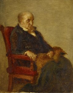 niemiecki: Studie für das Porträt von Wilhelm von Schadow Studium do portretu Wilhelma von Schadow