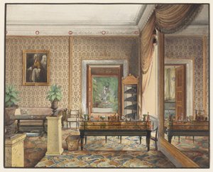 Studium księcia Karola Pruskiego autorstwa Eduard Gaertner