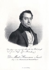 Portret Moritza Hermanna von Jacobi 1801-1874, 1837. autorstwa Eduard Hau