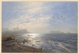 Wybrzeże Birmy autorstwa Eduard Hildebrandt
