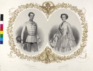 Franciszek Józef I, cesarz Austrii - Elżbieta, księżna Bawarii