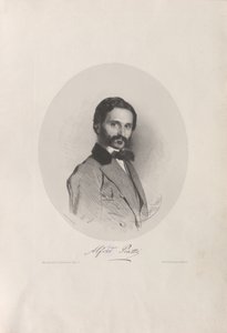 Portret wiolonczelisty i kompozytora Alfredo Piattiego 1822-1901 , 1858.