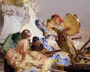 Nowa piosenka ze słowami i muzyką, Edoardo Dalbono, szczegóły autorstwa Eduardo Dalbono