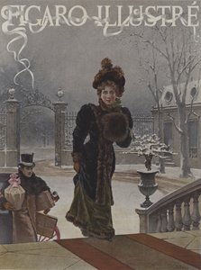 Dla dzieci. Okładka Le Figaro Illustre, styczeń 1893 (chromotypografia)