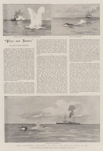 HMS Crescent dowodzony przez JKW księcia Yorku na morzu