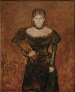 Aase Nørregaard autorstwa Edvard Munch