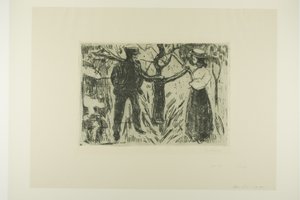 Adam i Ewa autorstwa Edvard Munch