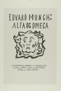 Alpha and Omega:Strona tytułowa autorstwa Edvard Munch