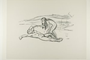 Alfa i Omega autorstwa Edvard Munch