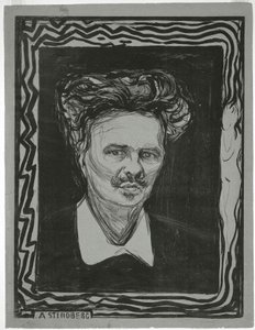 August Strindberg autorstwa Edvard Munch