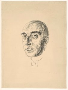 Dr Ludwig Justi autorstwa Edvard Munch