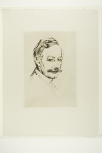 Dr Max Linde autorstwa Edvard Munch