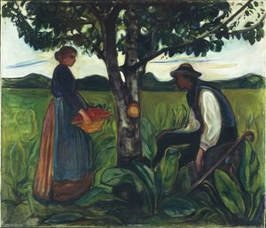 Płodność, ok. 1899-1900 autorstwa Edvard Munch