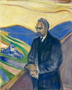 Fryderyk Nietzsche autorstwa Edvard Munch