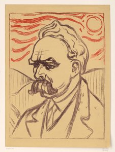 Friedrich Nietzsche autorstwa Edvard Munch