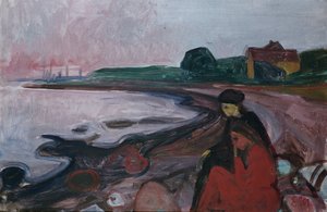 Z Asgardstrand autorstwa Edvard Munch