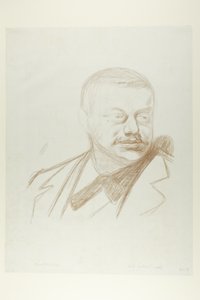 Gunnar Heiberg autorstwa Edvard Munch