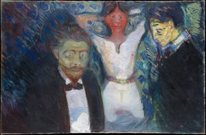 Zazdrość autorstwa Edvard Munch