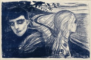 Odłączenie II autorstwa Edvard Munch