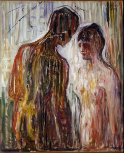 Miłość i Psyche Malarstwo Edvarda Muncha (1863-1944) autorstwa Edvard Munch